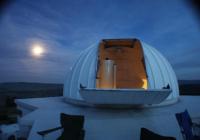 Open dome of the Manastash Ridge Observatory
