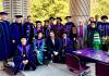 Astronomy Faculty in Regalia